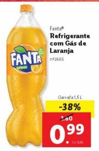 Lidl Fanta fanta promoção