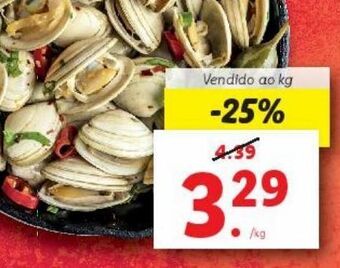 Lidl Frutos do mar promoção