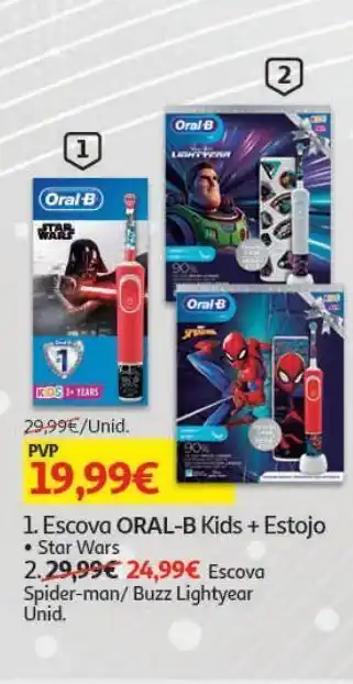 Auchan Escova oral-b promoção