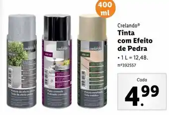 Lidl Tinta metalizada promoção