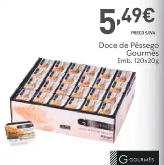Doce de Pêssego Gourmês 120x20g