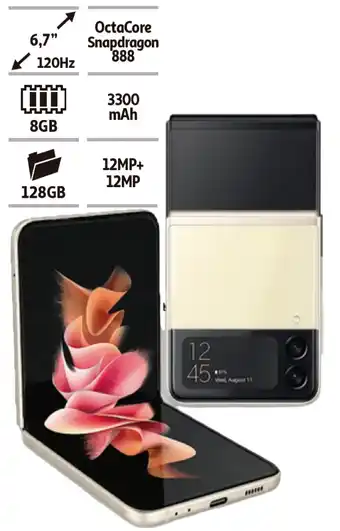 Auchan Smartphone samsung galaxy z flip3 5g promoção