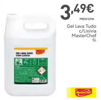 Gel Lava Tudo c/Lixívia MasterChef 5L