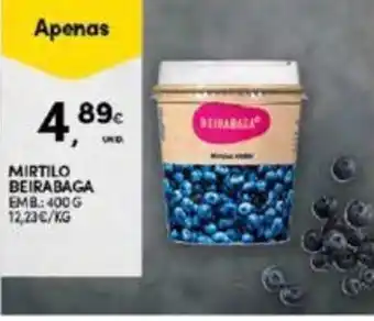 Continente Mirtilo Beirabaga 400g promoção