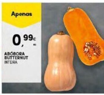 Continente Abobora Butternut 1kg promoção