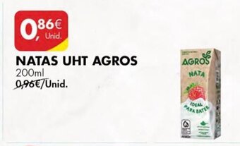 Pingo Doce Natas Uht Agros 200ml promoção