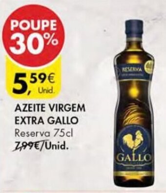 Pingo Doce Azeite Virgem Extra Gallo 75cl promoção