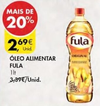 Pingo Doce Oleo Alimentar Fula 1L promoção