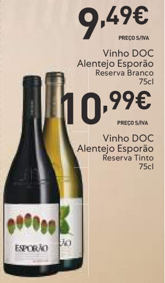 Vinho DOC Alentejo Esporão Reserva Branco 75cl