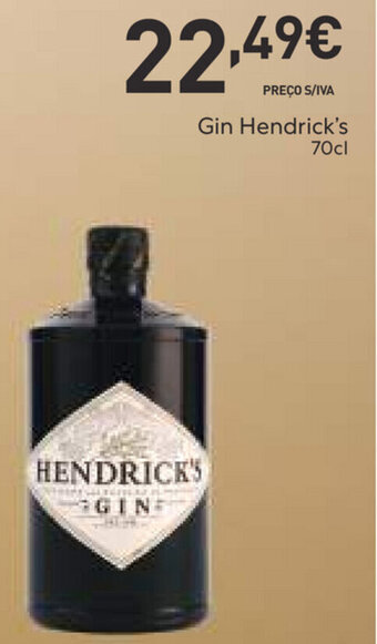 Gin Hendrick's 70cl