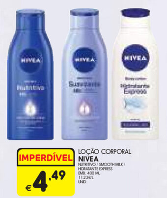 Meu Super Loção Corporal Nivea 400ml promoção