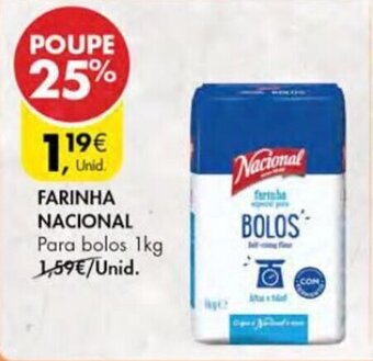 Pingo Doce Farinha nacional 1kg promoção