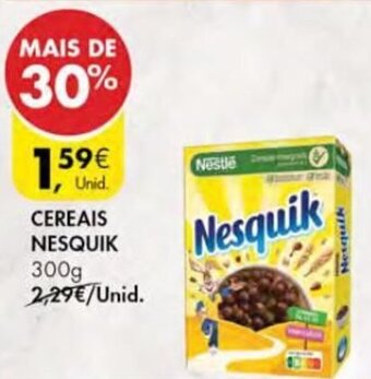Pingo Doce Cereais Nesquik 300g promoção