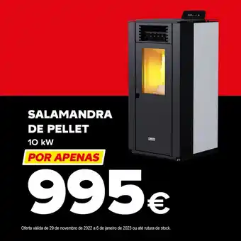 Brico Depôt Salamandra de Pellet 10 kw promoção