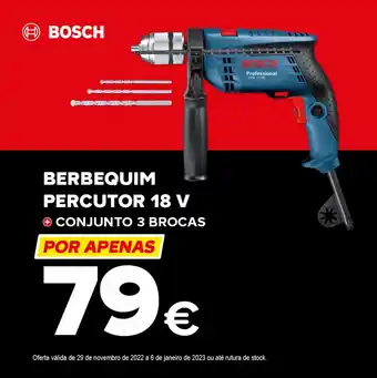 Brico Depôt Berbequim de Percutor 18 V promoção