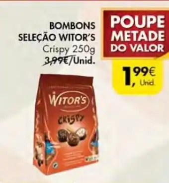 Pingo Doce Bombons Selecao Witor's 250g promoção