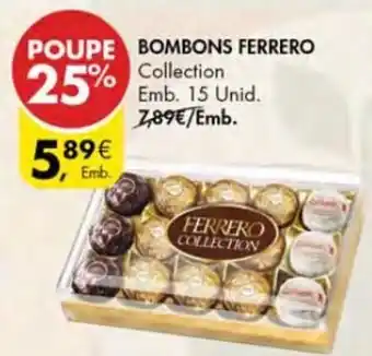 Pingo Doce Bombons Ferrero 15 unid promoção