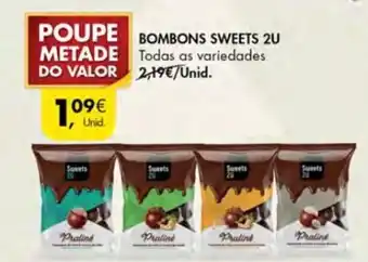 Pingo Doce Bombons Sweets 2U promoção