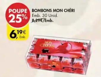 Bombons Mon Cheri 30 unid