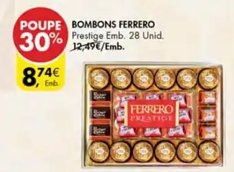 Pingo Doce Bombons Ferrero 28 unid promoção