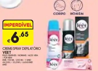 Meu Super Creme/Spray Depilatório Veet 150ml/200ml/1 Unid promoção