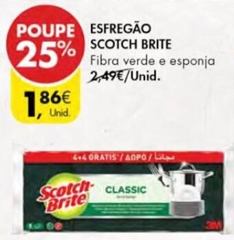 Pingo Doce Esfregao Scotch Brite promoção