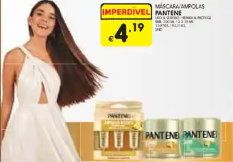 Meu Super Máscara/Ampolas Pantene 300ml/ 3x15ml promoção