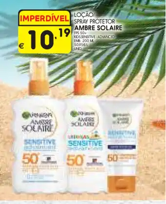 Meu Super Loção Spray Protetor Ambre Solaire 200ml promoção
