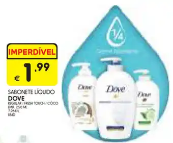 Meu Super Sabonete Líquido Dove 250ml promoção