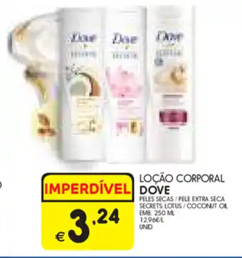 Meu Super Loção Corporal Dove 150ml promoção