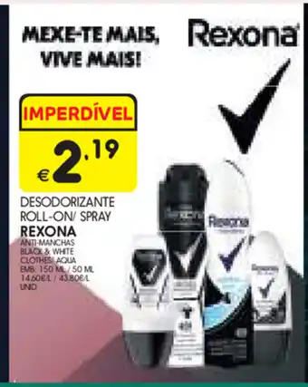 Meu Super Desodorizante Roll-On/Spray 150ml/50ml promoção