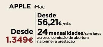 El Corte Inglés Imac apple promoção