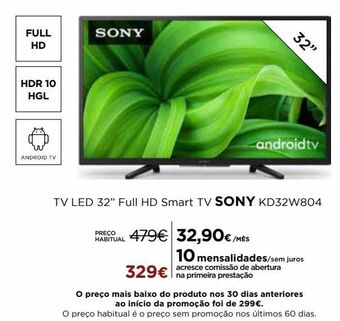 Smart tv sony