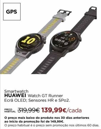 El Corte Inglés Smartwatch huawei promoção