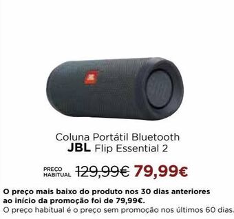 El Corte Inglés Coluna portátil jbl promoção
