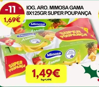 Iog. Aro. Mimosa Gama 8x125g Super Poupanca