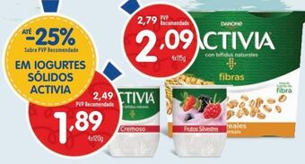 Minipreço Iogurte activia promoção