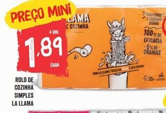 Minipreço Rolos de papel promoção