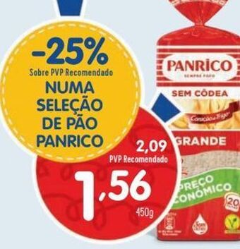 Minipreço Pão de forma panrico promoção
