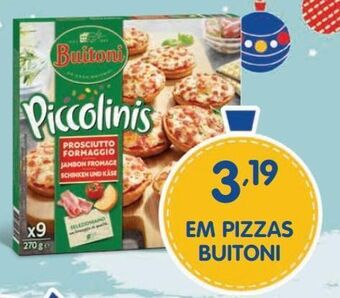 Minipreço Pizza buitoni promoção