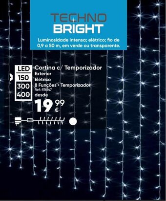 Hôma Cortina c/ temporizador promoção