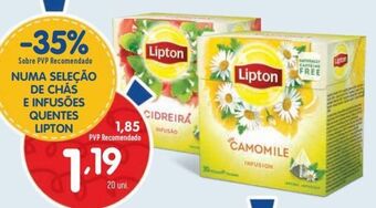 Minipreço Infusão lipton promoção