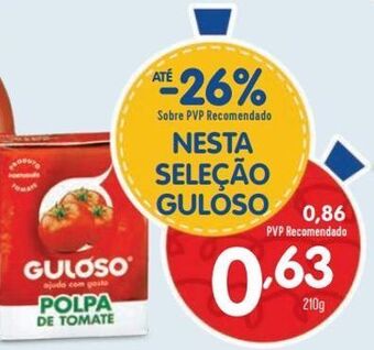 Minipreço Polpa de tomate guloso promoção