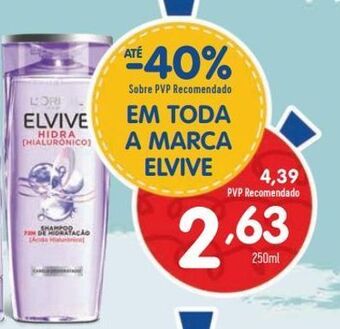 Minipreço Shampoo elvive promoção