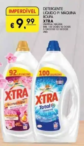 Meu Super Detergente Líquido P/Máquina Roupa Xtra 100 Doses/92 Doses promoção