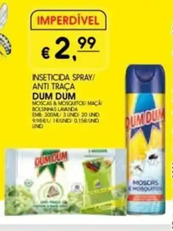 Meu Super Insecticida Spray/ Anti Traça Dum DUm 300ml promoção