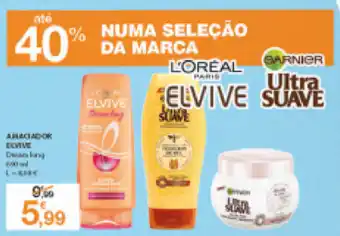 E.Leclerc Amacaiador Elvive 600ml promoção