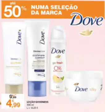 E.Leclerc Loção Corporal Dove 300ml promoção