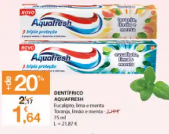 Dentífrico Aquafresh 75ml