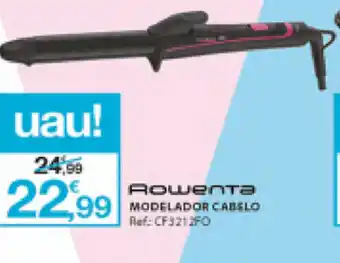 E.Leclerc Rowenta Modelador Cabelo promoção